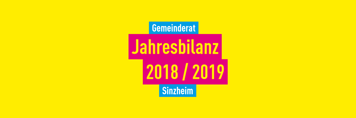 Jahresbilanz 2018/2019 aus dem Gemeinderat Sinzheim