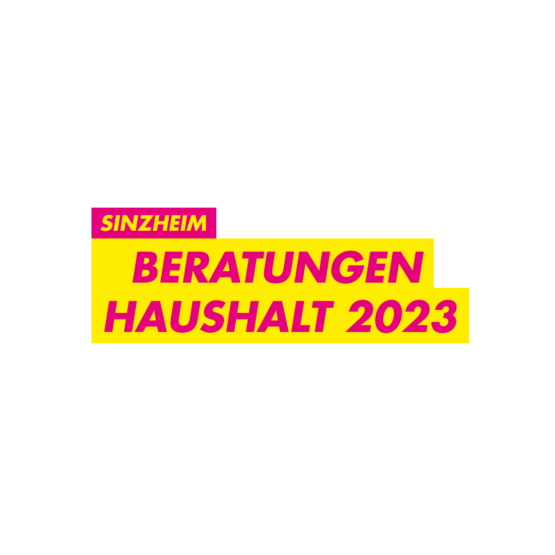 Sinzehim Haushalt FDP Kurt Rohner Freie Demokraten Liberal Gemeinde