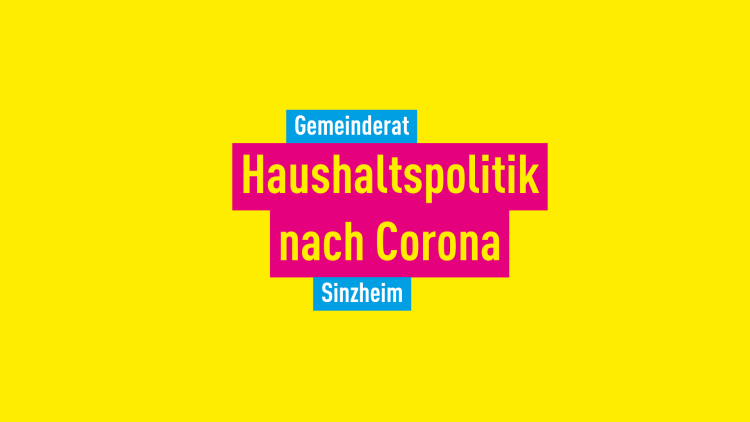 Haushaltspolitik nach Corona