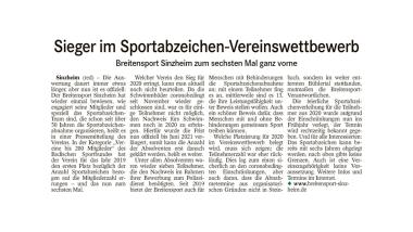 Breitensport FDP Sinzheim